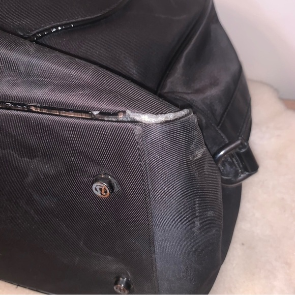 Lululemon Athletica Black Duffel Bag Minimalist Design - Picture 9 of 10